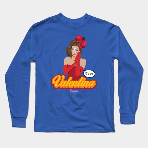 Valentina from Drag Race Long Sleeve T-Shirt by dragover